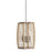 Capital Lighting Jacob 4-Light Foyer, Grey Wash Iron Silk