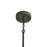 Capital Lighting Jacob 4-Light Foyer, Grey Wash Iron Silk