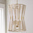 Capital Lighting Bianca 4 Light Foyer, Patinaed Brass