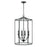Capital Lighting Peyton 4 Light Foyer in Matte Black