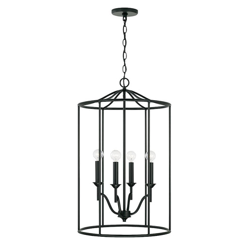 Capital Lighting Peyton 4 Light Foyer in Matte Black