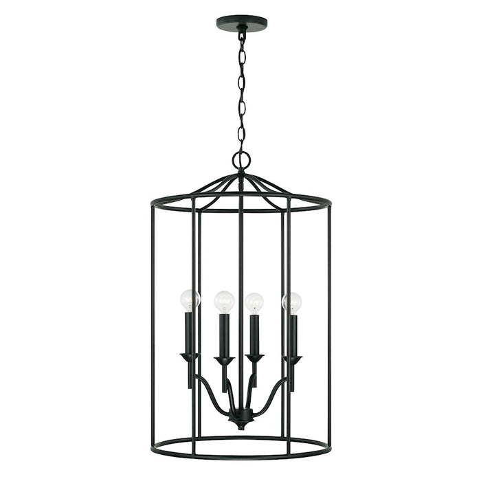 Capital Lighting Peyton 4 Light Foyer in Matte Black