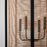 Capital Lighting Rico 4 Light Foyer, Flat Black