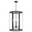 Capital Lighting Brennen 4 Light Foyer, Black Iron
