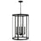 Capital Lighting Brennen 4 Light Foyer, Black Iron
