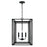 Capital Lighting Lennon 4 Light Foyer, Matte Black