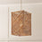 Capital Lighting Soleil 1 Light Foyer Pendant, Brass/Natural
