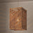 Capital Lighting Soleil 1 Light Foyer Pendant, Brass/Natural