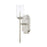 Capital Lighting Oxford 1 Light Sconce, Silver Patina
