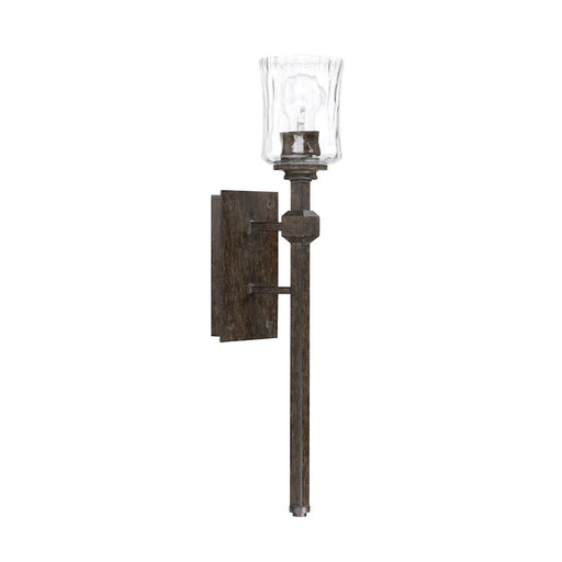 Capital Lighting Porter 1 Light Sconce, Renaissance Brown