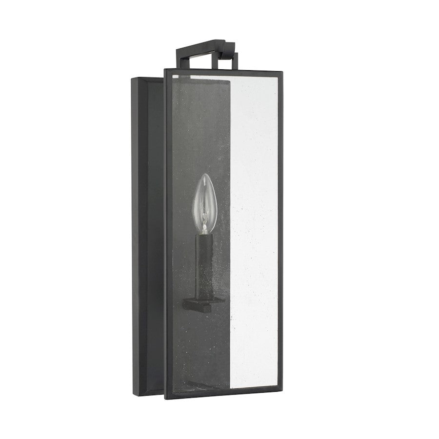 Capital Lighting Rylann 1 Light Sconce, Matte Black