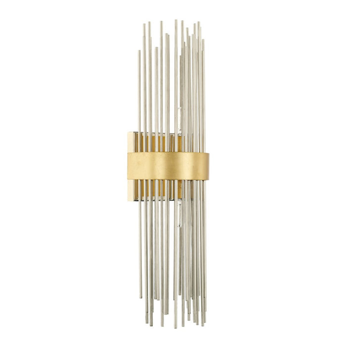 Capital Lighting Lena 2 Light Sconce, Fire and Ice