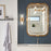 Capital Lighting Lyra 2 Light 13" Sconce, Aged Brass