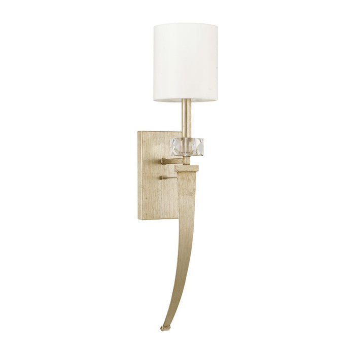 Capital Lighting Karina 1 Light Sconce, Winter Gold