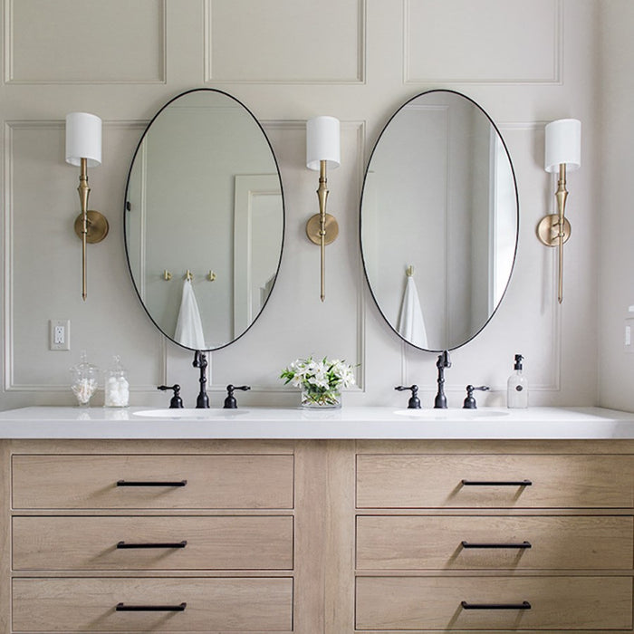 Capital Lighting 1 Light Sconce, Aged Brass