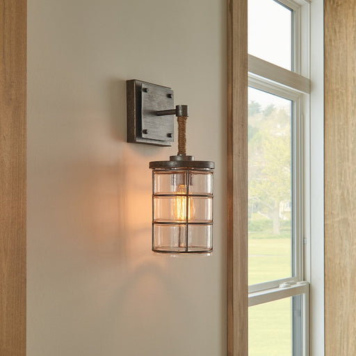 Capital Lighting Colby 1 Light Sconce, Urban Grey