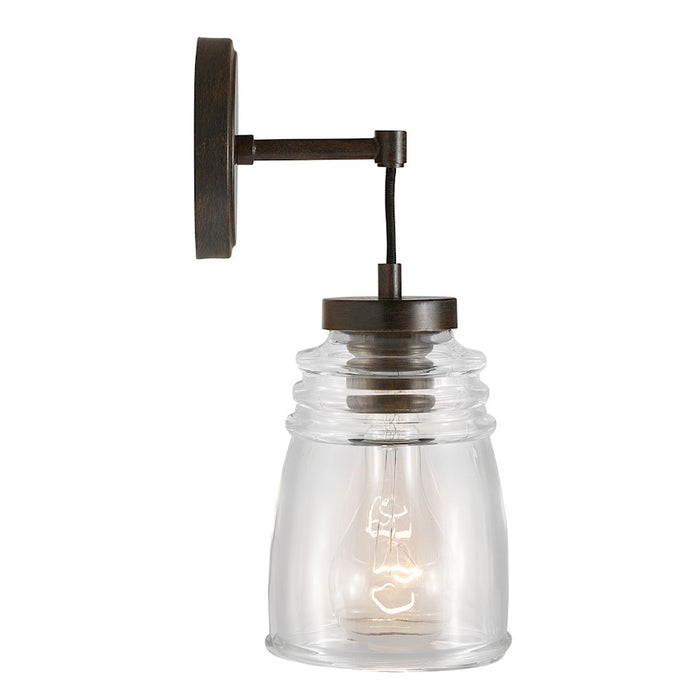 Capital Lighting Turner 1 Light Sconce, Nordic Grey