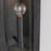 Capital Lighting Ashton 1 Light Candle Sconce, Carbon Grey/Grey Iron