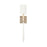 Capital Lighting Gwyneth 1-Light Sconce, Winter Gold