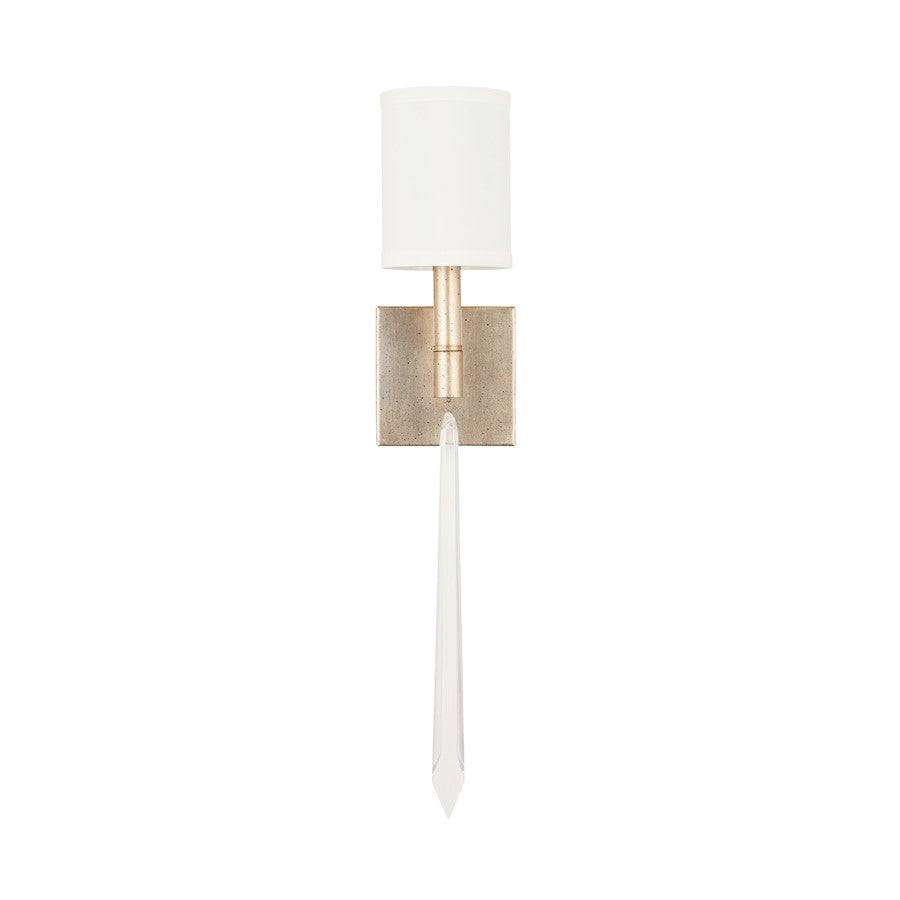 Capital Lighting Gwyneth 1-Light Sconce, Winter Gold