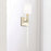 Capital Lighting Gwyneth 1-Light Sconce, Winter Gold