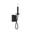 Capital Lighting Vincent 1-Light Sconce, Black Iron