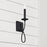 Capital Lighting Vincent 1-Light Sconce, Black Iron