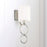 Capital Lighting Oran 1-Light Sconce, Antique Silver