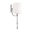 Capital Lighting Oran 1-Light Sconce, Antique Silver