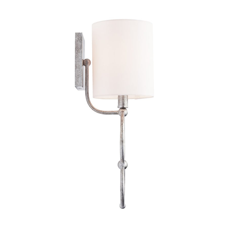 Capital Lighting Oran 1-Light Sconce, Antique Silver