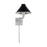 Capital Lighting 1-Light Sconce, Black Tie