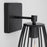 Capital Lighting Corey 1-Light Sconce, Matte Black