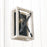 Capital Lighting Remi 1-Light Sconce, Brushed White Wash Nordic Iron