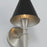 Capital Lighting Benson 1 Light Sconce in Black Tie