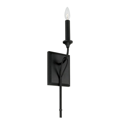 Capital Lighting Bentley 1 Light Sconce in Black Iron