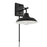 Capital Lighting Jones 1 Light Sconce in Matte Black
