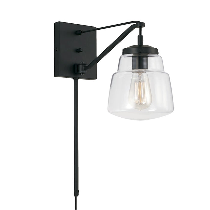 Capital Lighting Dillon 1 Light Sconce, Clear