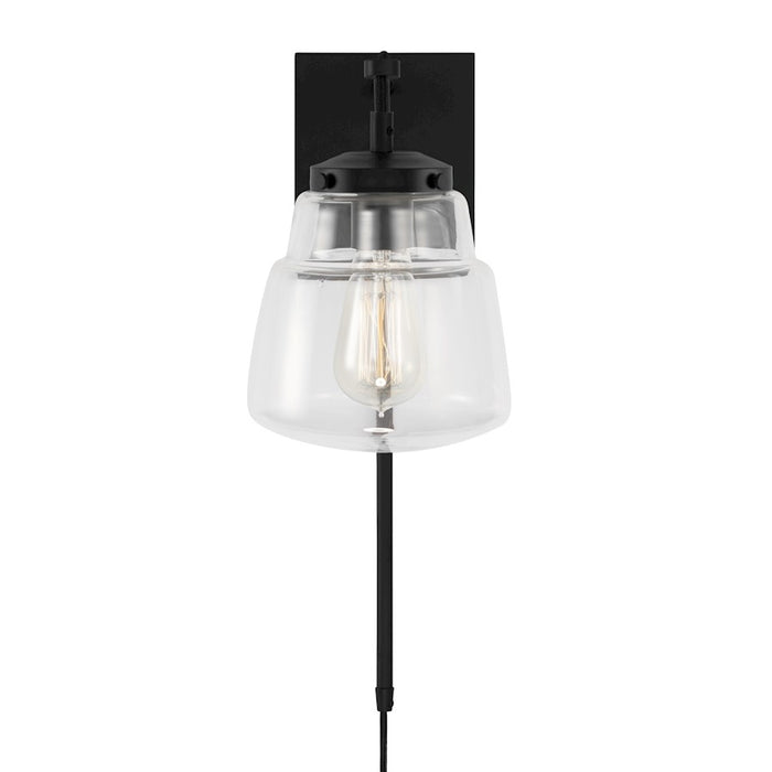 Capital Lighting Dillon 1 Light Sconce, Clear