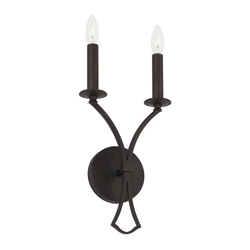 Capital Lighting Jaymes 2 Light Sconce in Old Bronze