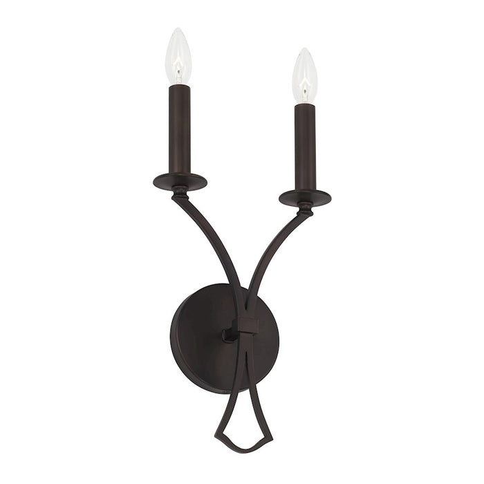Capital Lighting Jaymes 2 Light Sconce in Old Bronze