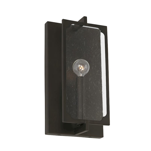 Capital Lighting Merrick 1 Light Sconce, Clear Seeded