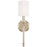 Capital Lighting Breigh 1 Light Sconce, Brushed Champagne