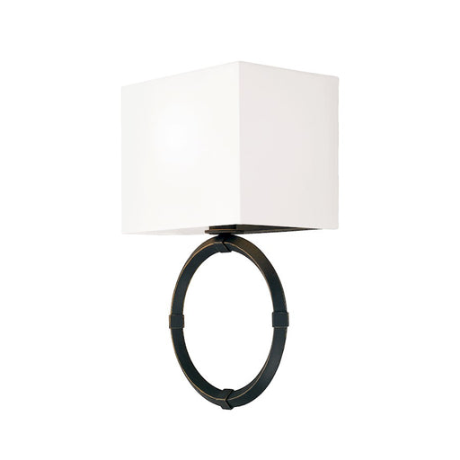 Capital Lighting Ogden 1 Light Sconce, Brushed Black Iron