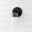 Capital Lighting Baker 1 Light Sconce, Clear Seeded
