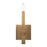 Capital Lighting Blake 1 Light Wall Sconce, Brass