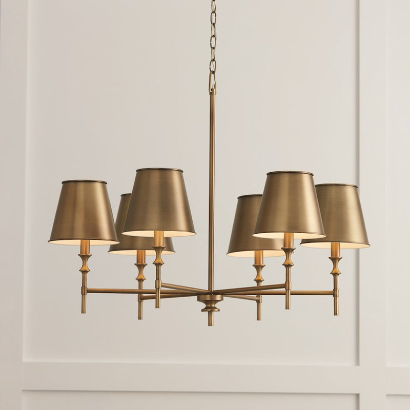 Capital Lighting Whitney Wall Sconce, Brass/White