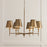 Capital Lighting Whitney Wall Sconce, Brass/White