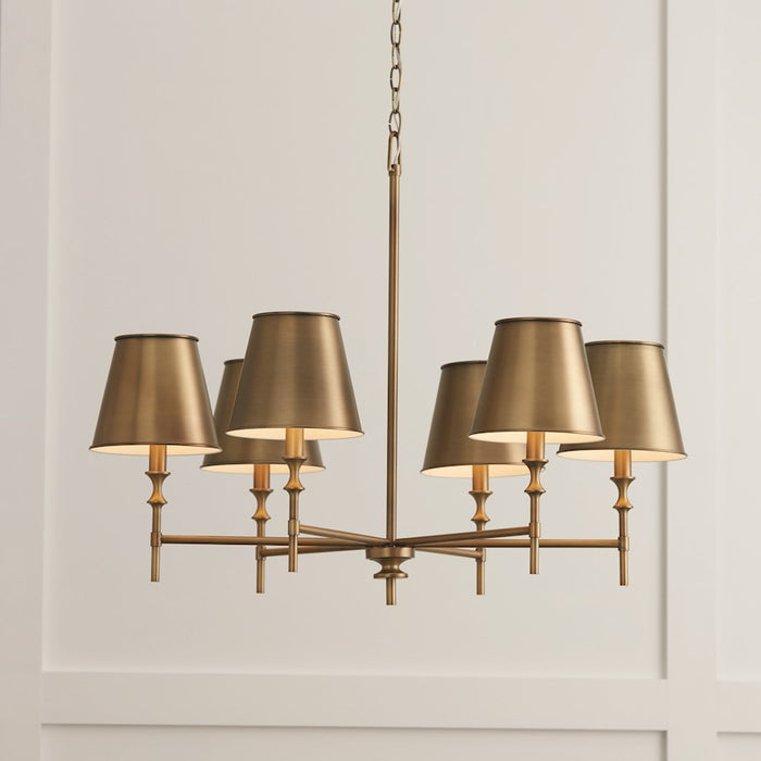 Capital Lighting Whitney Wall Sconce, Brass/White