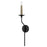 Capital Lighting Wilder 1 Light Sconce, Black