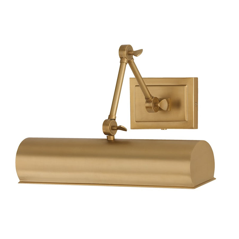 Capital Lighting Alastair 1 Light Sconce, Aged Brass